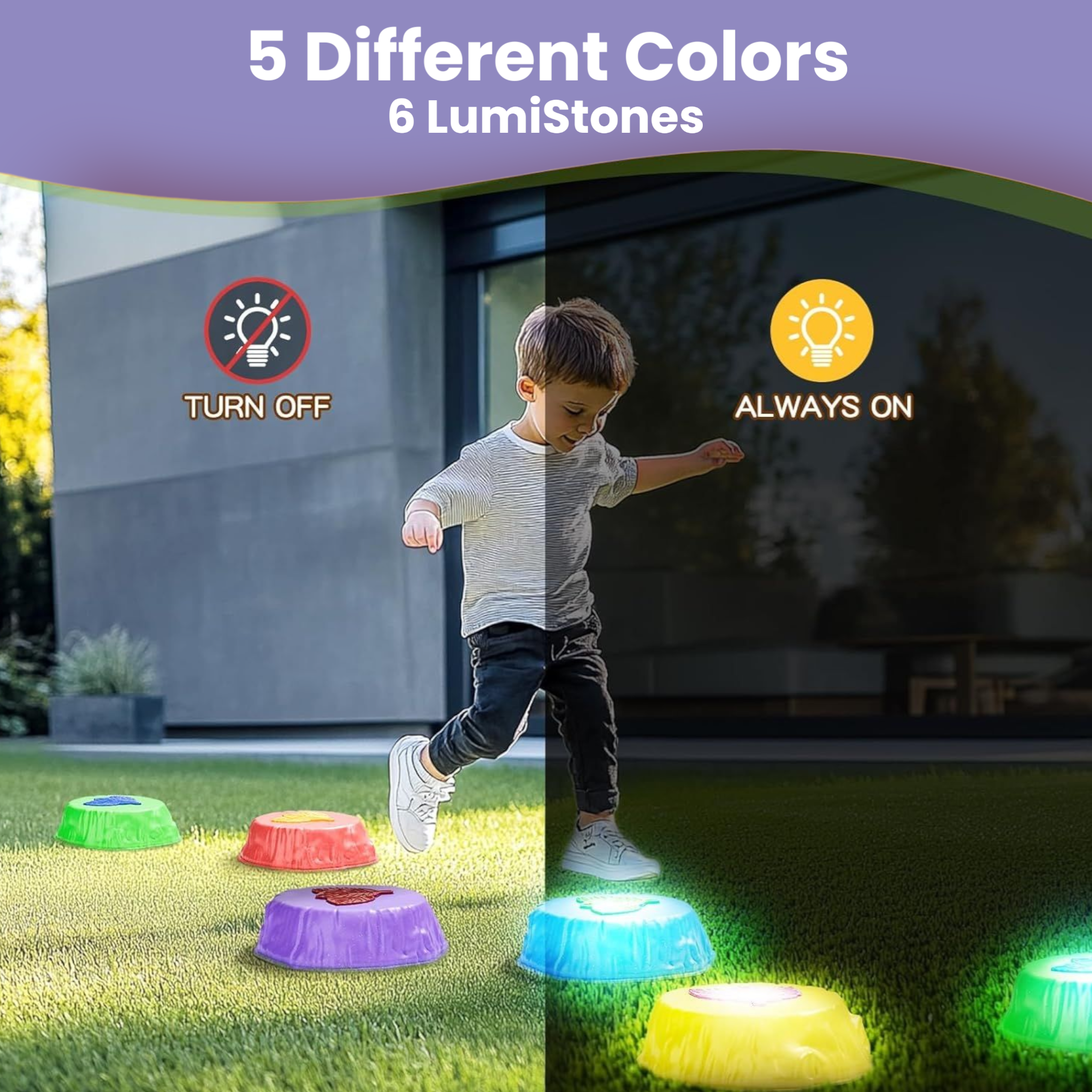 LumiStones - 6 PCS