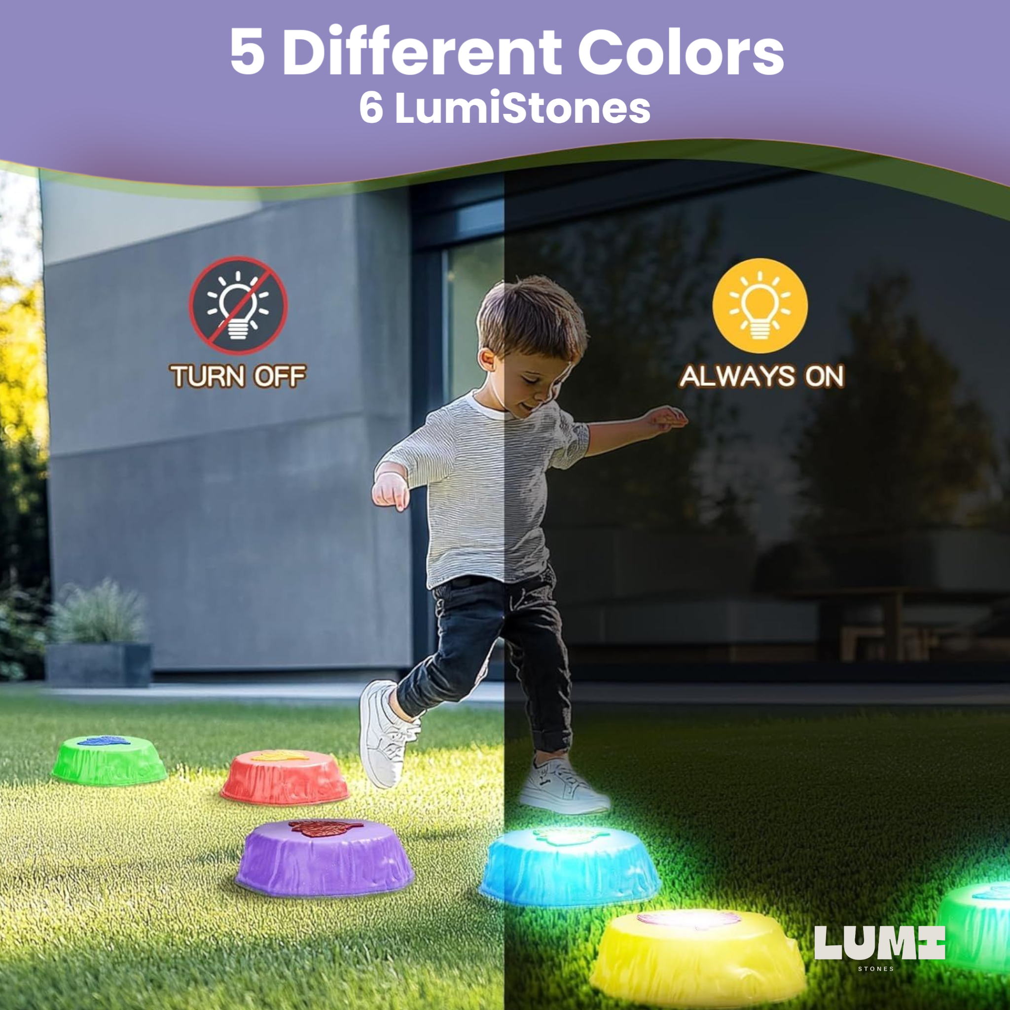 LumiStones - 6 PCS
